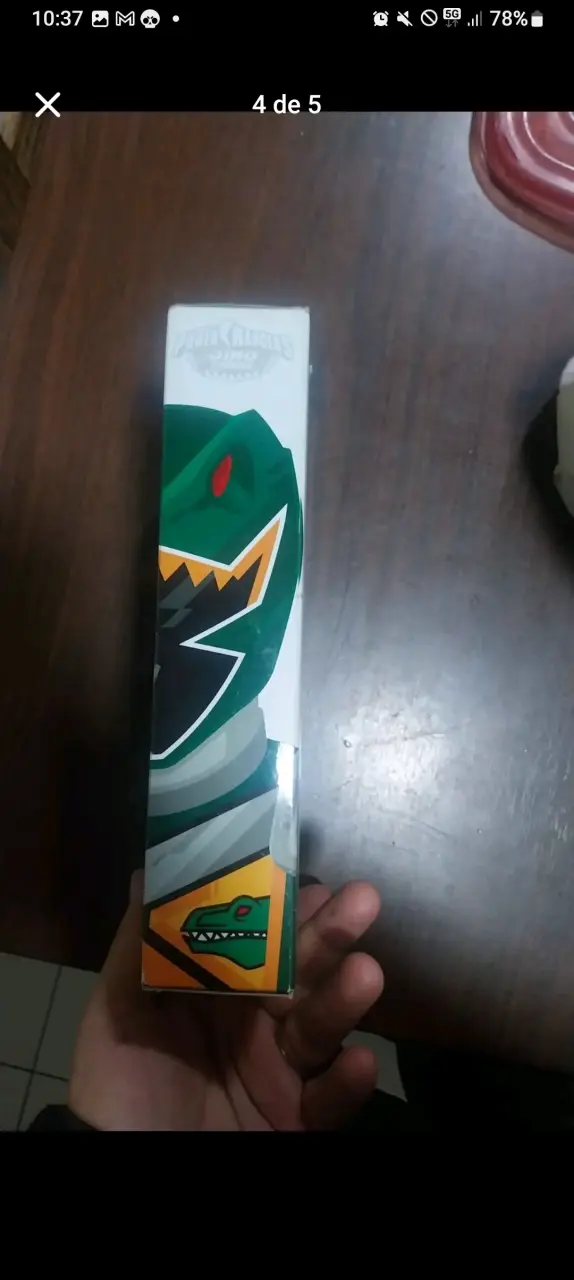 Figura Power Rangers Dino Charge Green Ranger - 4