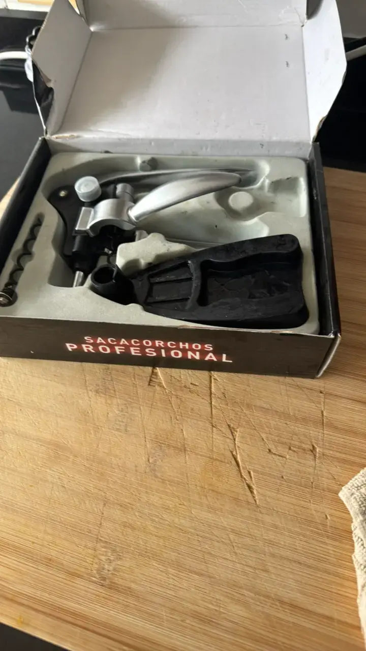 Sacacorchos profesional con caja original - 2