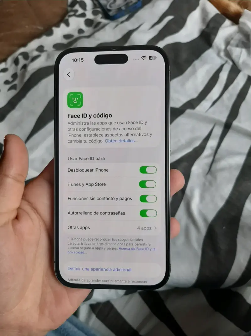 IPhone 14 pro morado 256Gb Grado B - 5