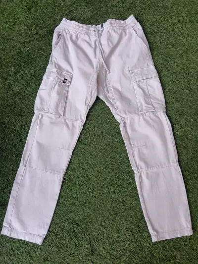 Pantalones cargo beige Doo Australia para hombre - miniatura 1