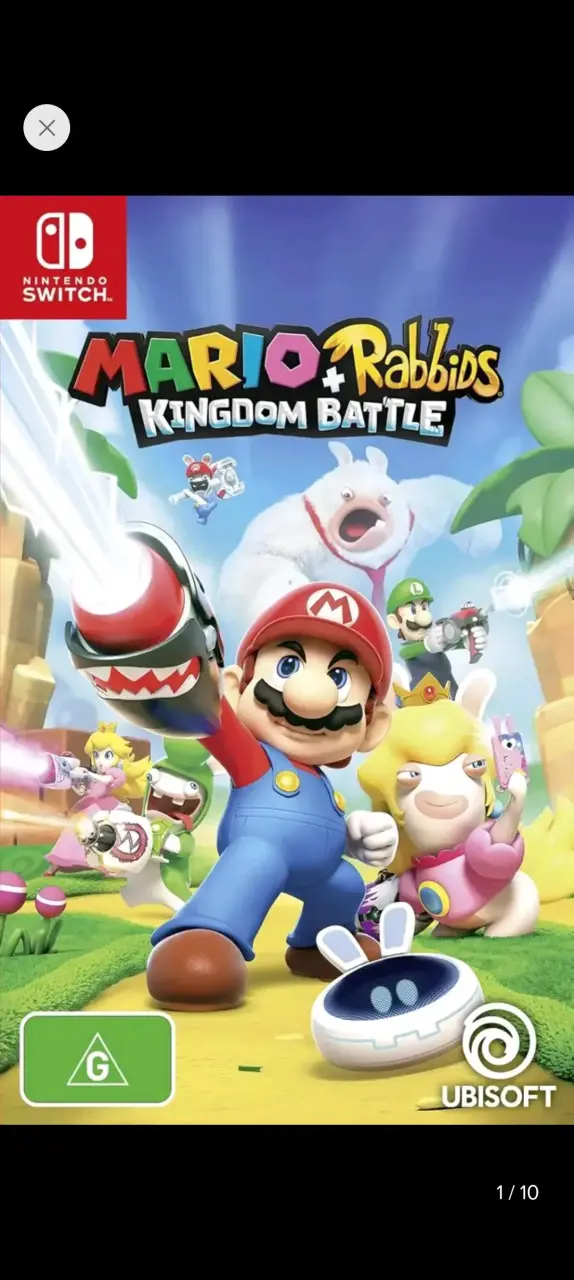 Juego Nintendo Switch Mario + Rabbids Kingdom Battle