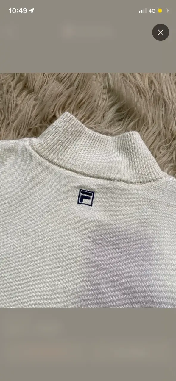 Chaqueta Fila Golf beige con cierre - 2