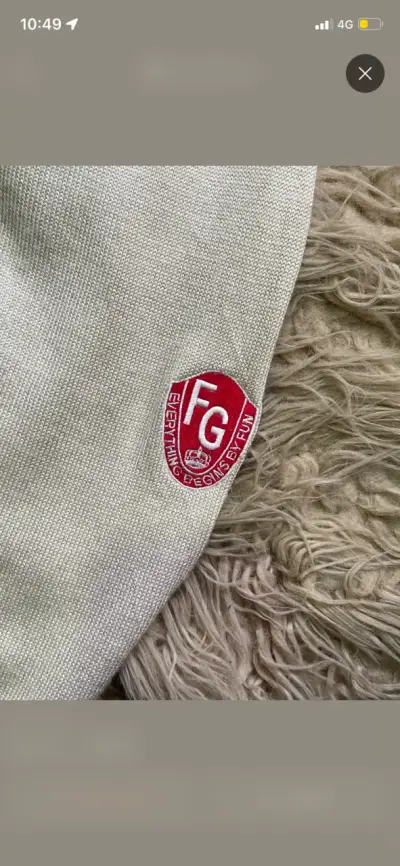 Chaqueta Fila Golf beige con cierre - miniatura 3