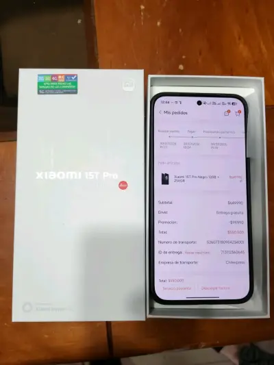 Xiaomi 15T Pro Negro 12GB + 256GB - miniatura 1
