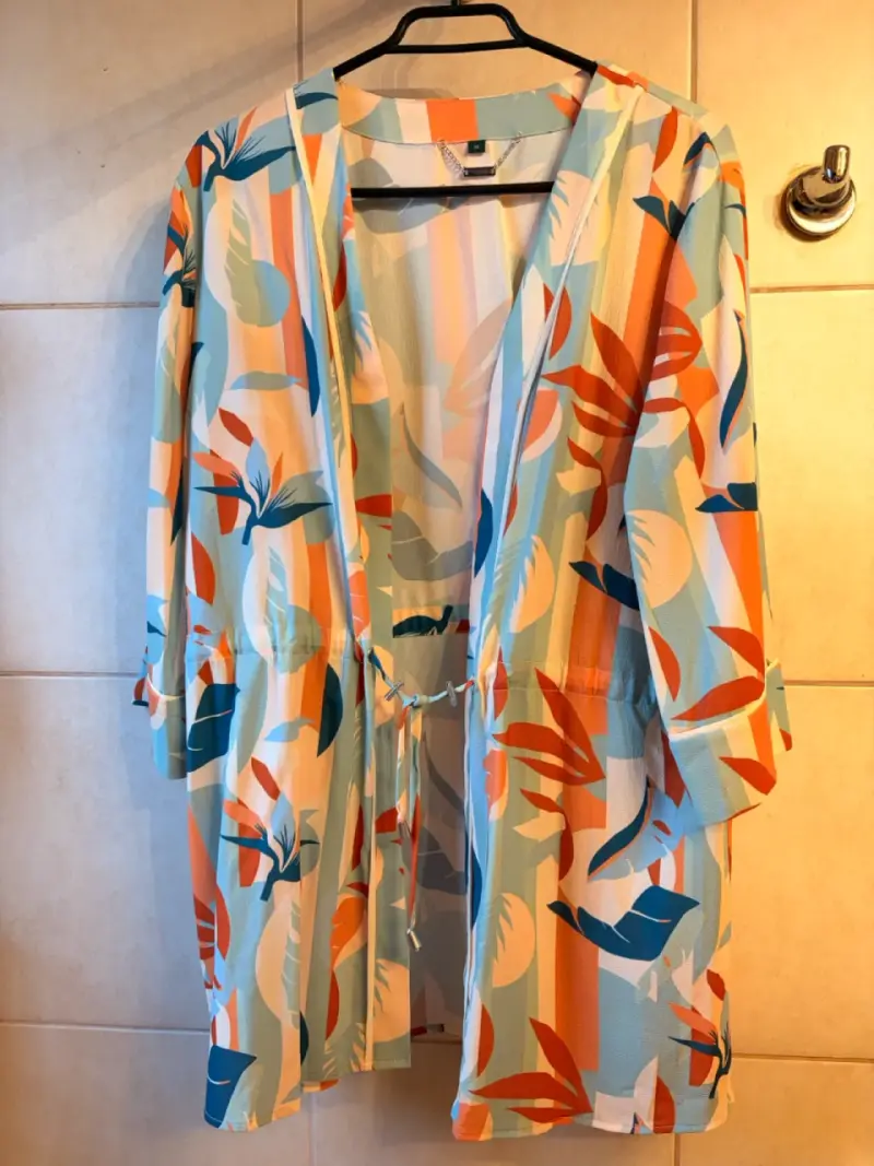 Kimono estampado MaGriffe multicolor para mujer - 1
