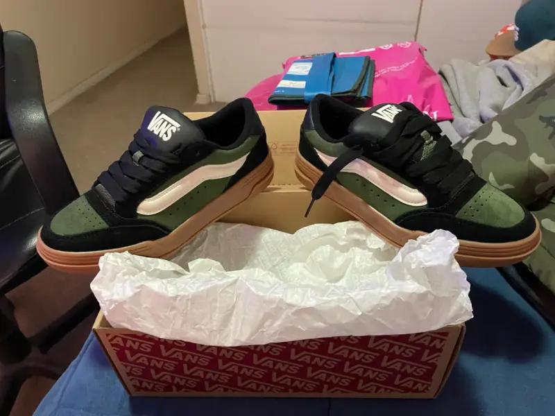 Zapatillas Vans Hylane Pop Black/Green Talla 37 - 5