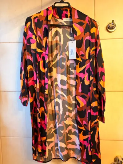 Kimono estampado multicolor Privilege - miniatura 1