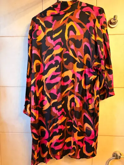 Kimono estampado multicolor Privilege - miniatura 2