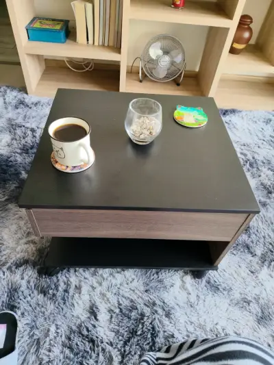 Mesa de centro elevable moderna - miniatura 1