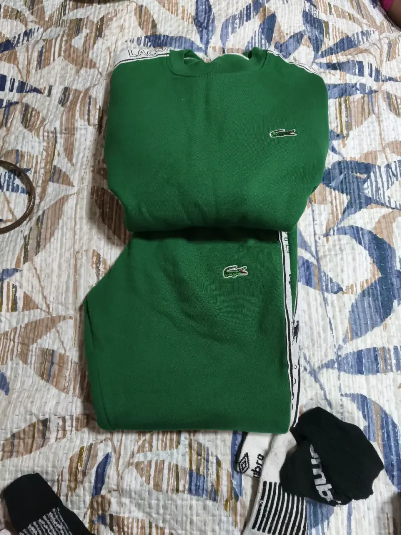 Conjunto deportivo verde Lacoste para hombre - 4