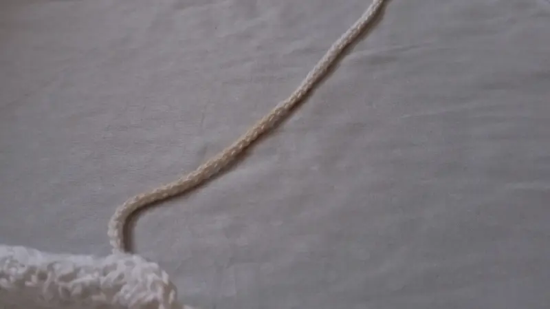 Top de crochet blanco - 3