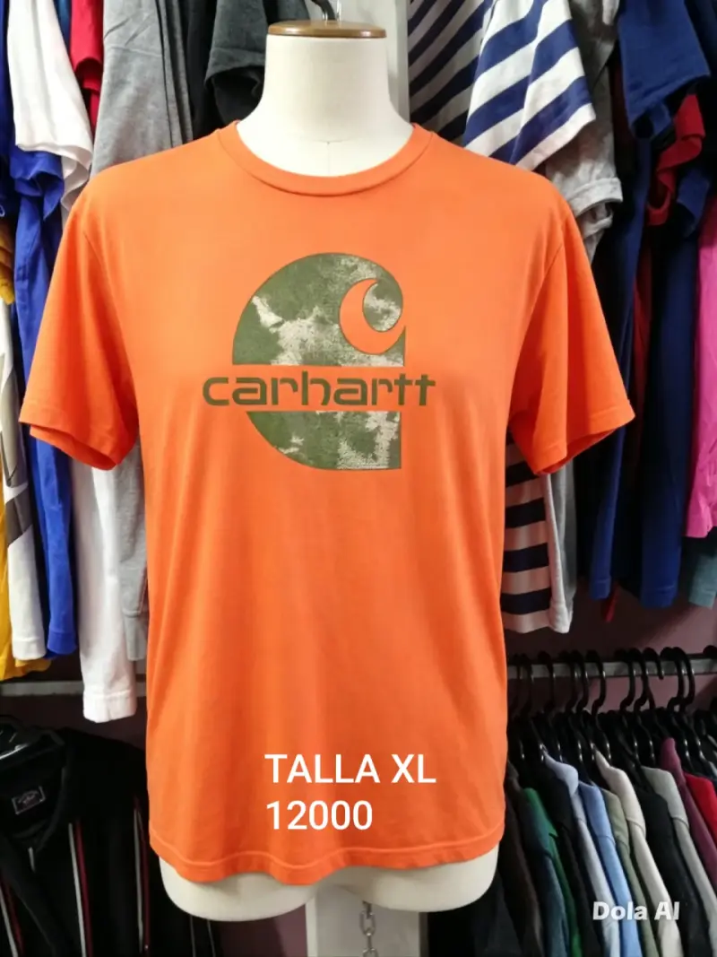 Polera Naranja Carhartt Talla XL