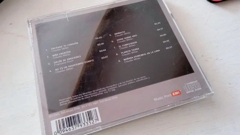 CD Viena reedicion 2006 Serie Rock Chileno 80's - 5