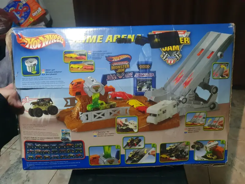 Pista Hot Wheels Slime Arena Monster Jam - 2