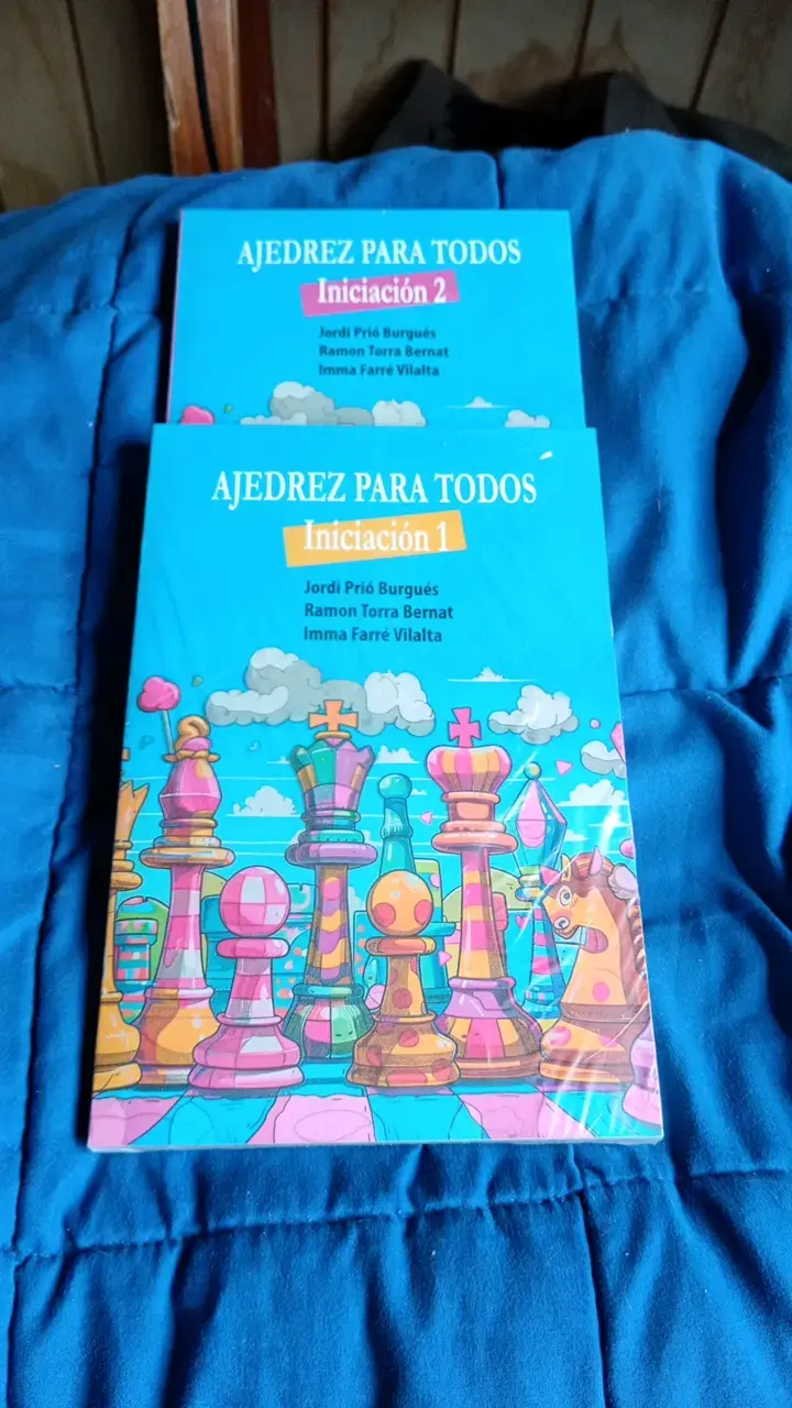 Libros Ajedrez Para Todos Iniciación 1 y 2 - 2