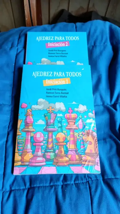 Libros Ajedrez Para Todos Iniciación 1 y 2 - miniatura 2