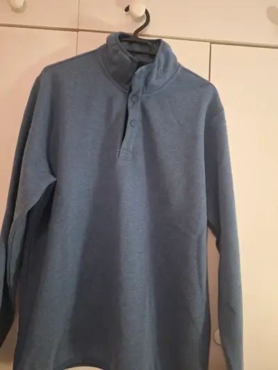 Polerón azul Greenfield con cuello alto - miniatura 4
