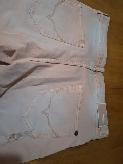 Bermuda de mezclilla coral Pepe Jeans - miniatura 1