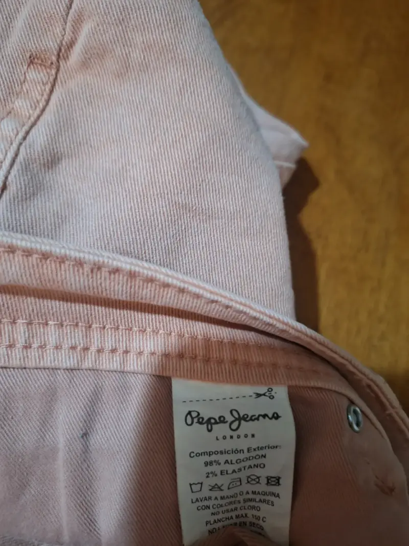 Bermuda de mezclilla coral Pepe Jeans - 4