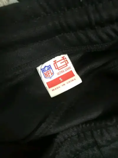Conjunto deportivo Raiders NFL negro y gris - miniatura 3