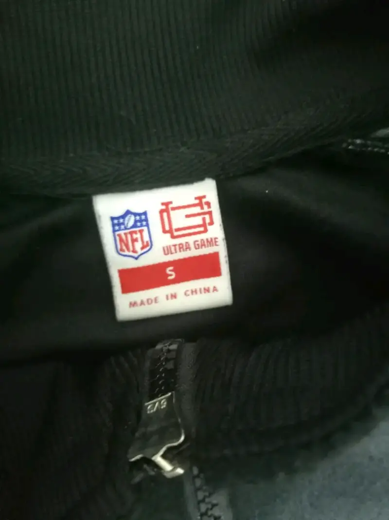 Conjunto deportivo Raiders NFL negro y gris - 4