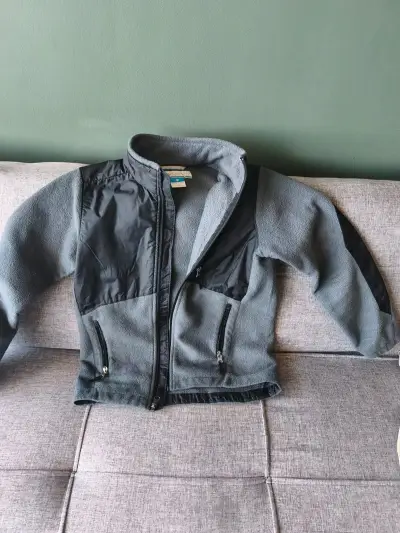 Chaqueta polar Columbia gris para hombre - miniatura 1