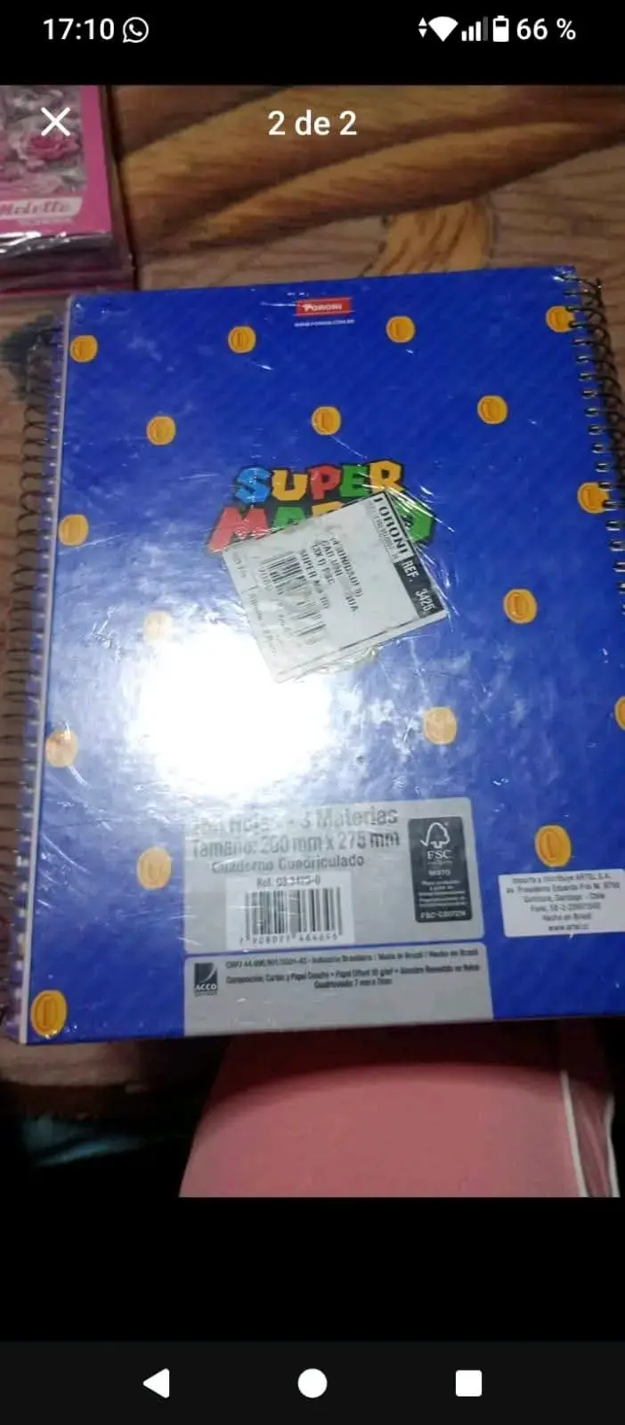 Cuaderno Artel 60 hojas diseño variado - 5