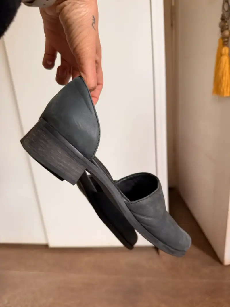 Zapatos CueroMilah Puntilla Adriana Negro Talla 38 - 2