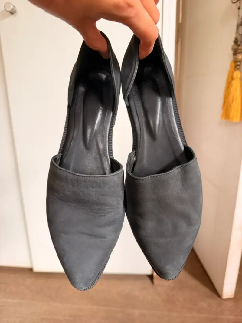 Zapatos CueroMilah Puntilla Adriana Negro Talla 38 - 3