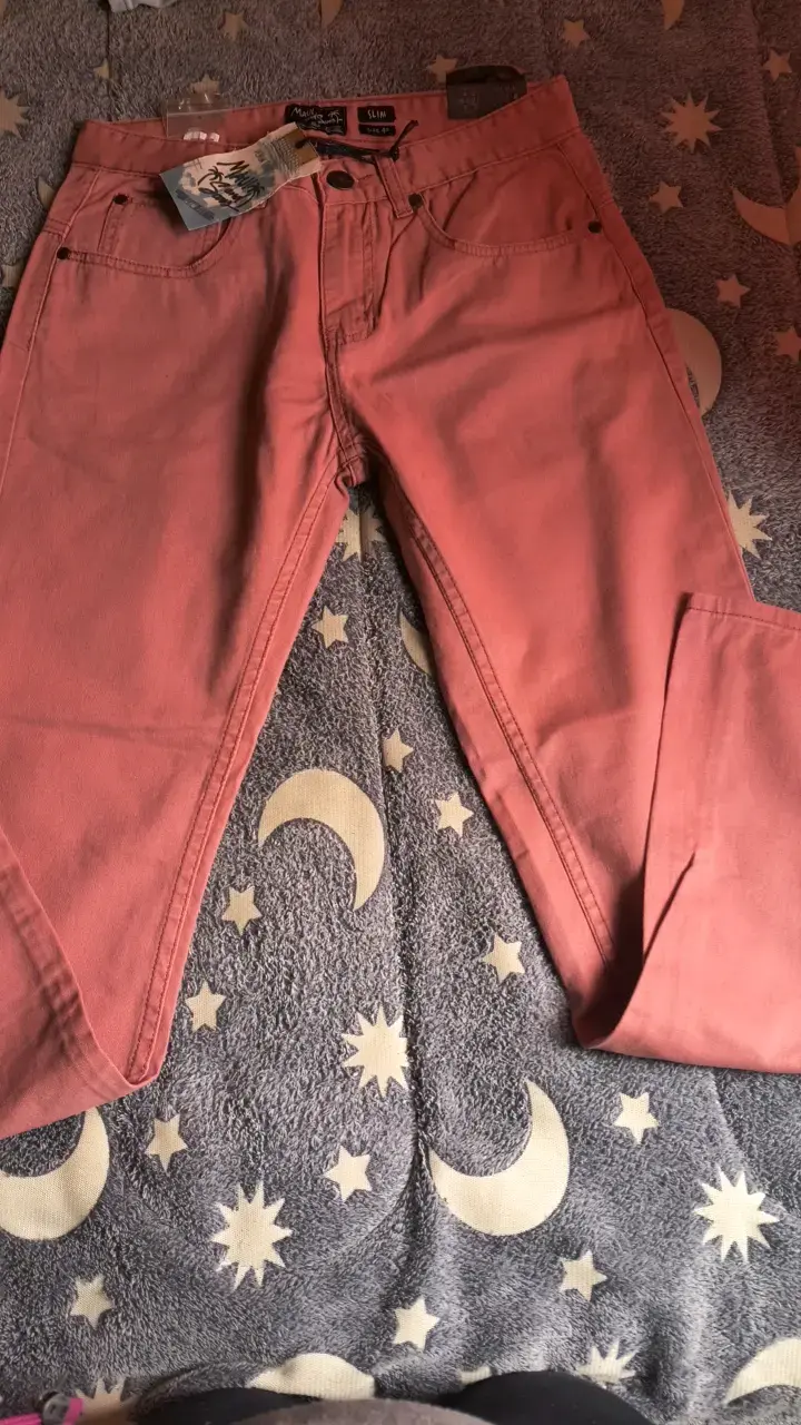 Jeans rosados Maui and Sons para hombre - 1