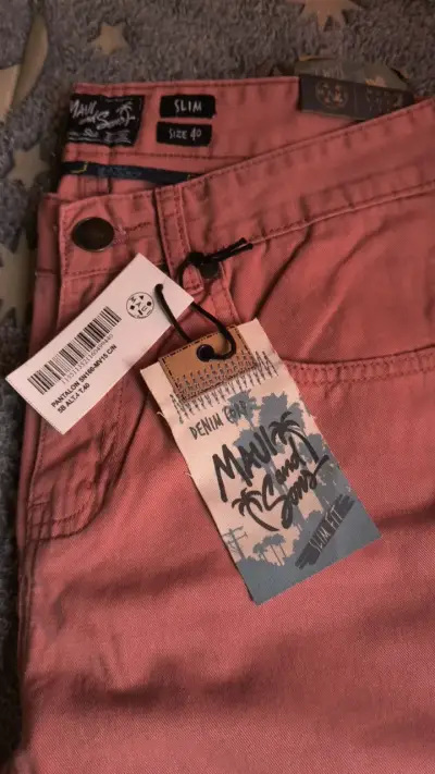 Jeans rosados Maui and Sons para hombre - miniatura 3