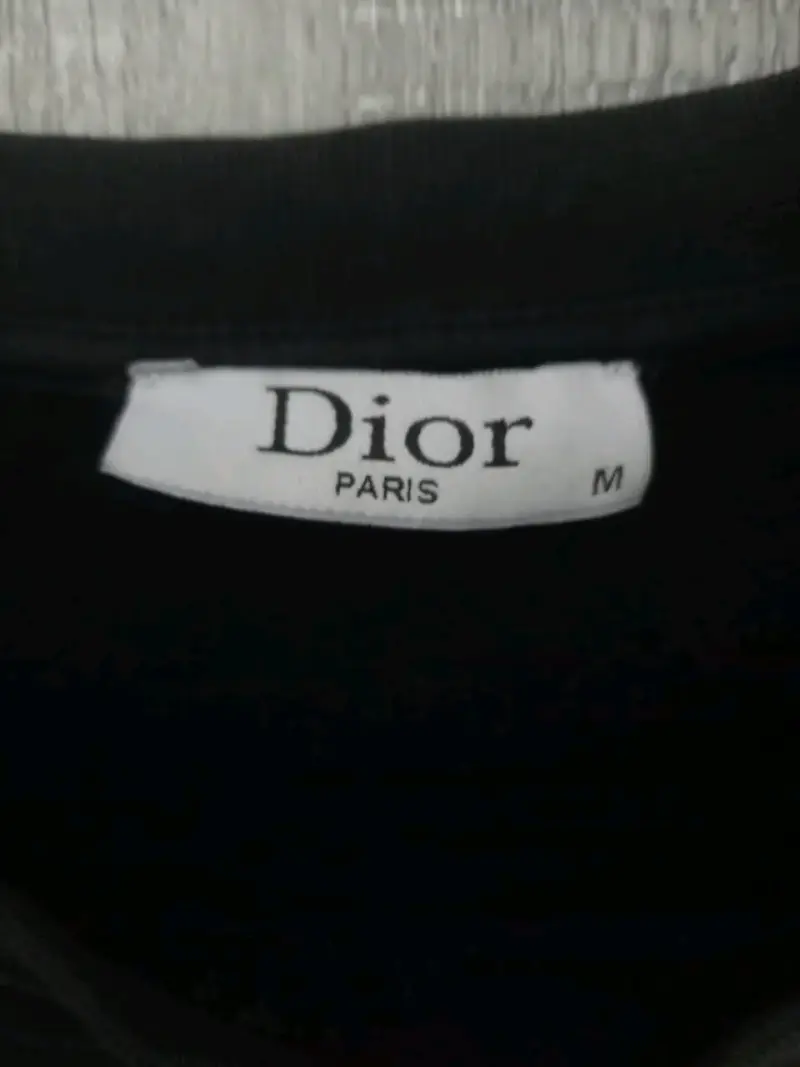 Polerón negro Dior con logo bordado - 3