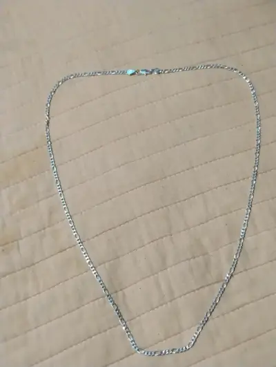 Cadena de plata estilo Figaro - miniatura 2