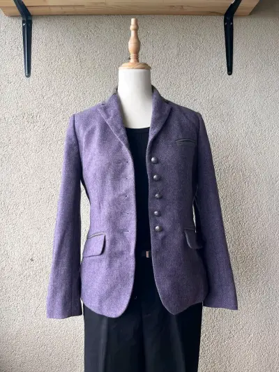 Blazer de Lana Morado Brooks Brothers para Mujer - miniatura 2
