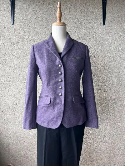 Blazer de Lana Morado Brooks Brothers para Mujer - miniatura 3