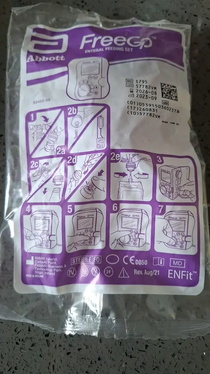 Set de Alimentación Enteral Abbott FreeGo