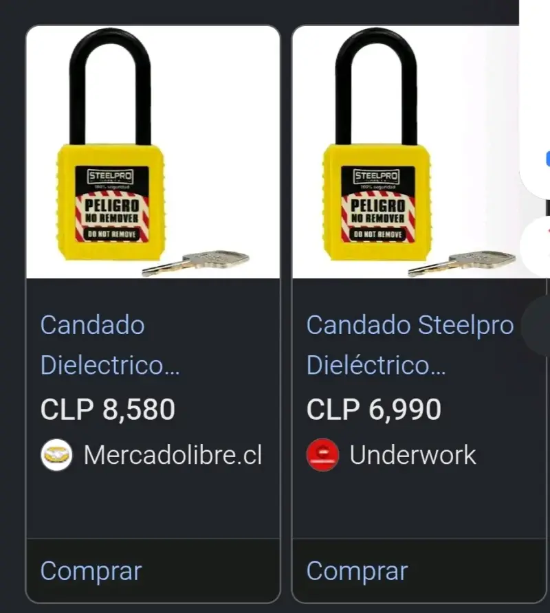 Candado de Seguridad Dielectrico Steelpro - 2