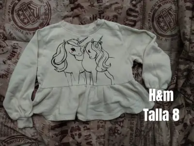 Polerones y poleras para niña talla 6 - miniatura 5