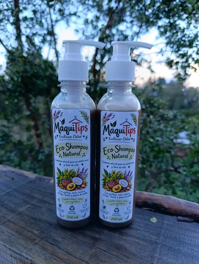 Eco-Shampoo Natural MaquiTips 250ml - 2