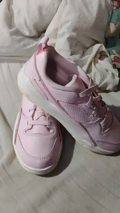 Zapatillas deportivas rosadas para mujer - miniatura 2