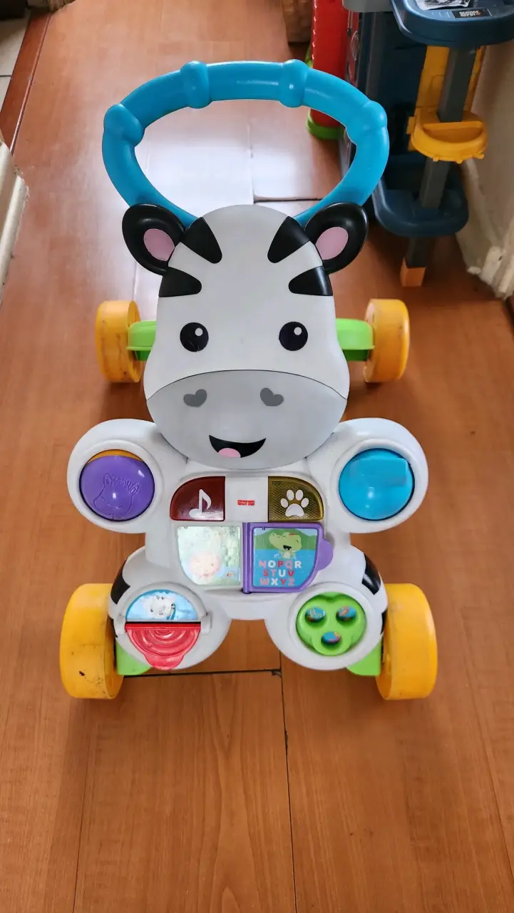 Andador de aprendizaje Fisher Price cebra - 2
