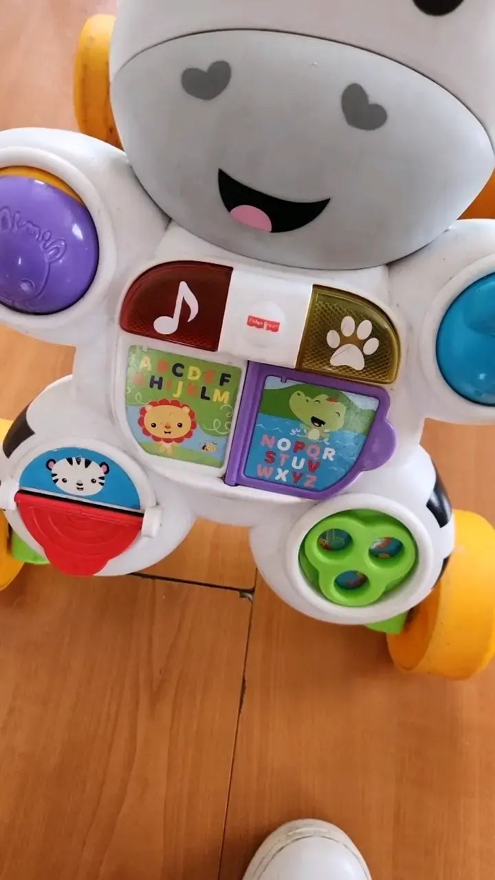 Andador de aprendizaje Fisher Price cebra - 3