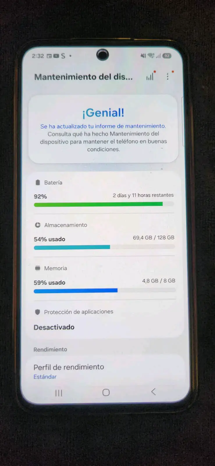 Samsung GalaS24FE con funda protectora y cargador - 5