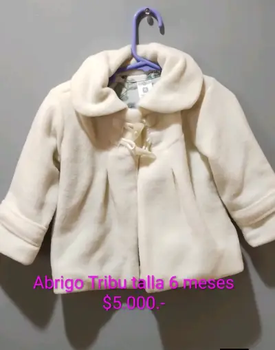 Abrigo de bebé Tribu talla 6 meses - miniatura 1