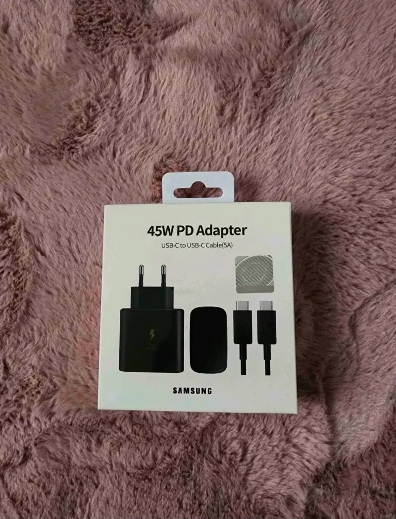Cargador Samsung 45W PD con cable USB-C