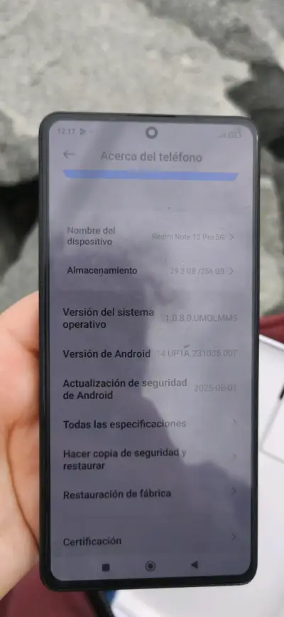 Smartphone Xiaomi Redmi Note 12 Pro 5G 256GB - miniatura 6