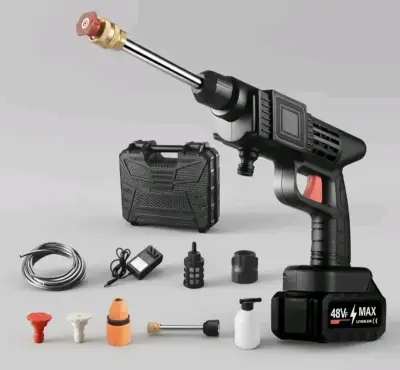 Hidrolavadora portátil 48V con accesorios - miniatura 1