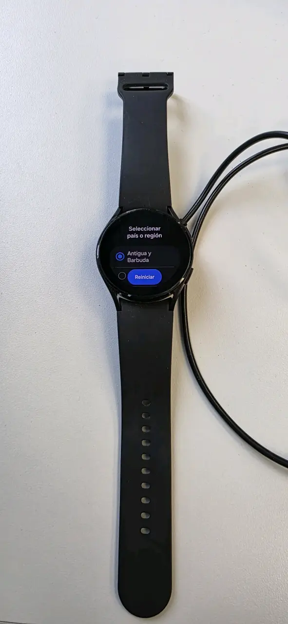 Galaxy watch 4 de 40 mm negro con cargador USB - 2