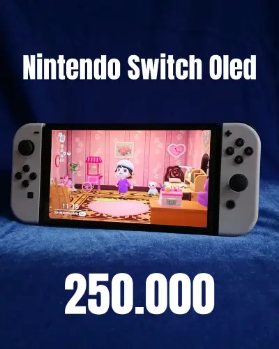 Nintendo Switch OLED con accesorios completos - miniatura 1