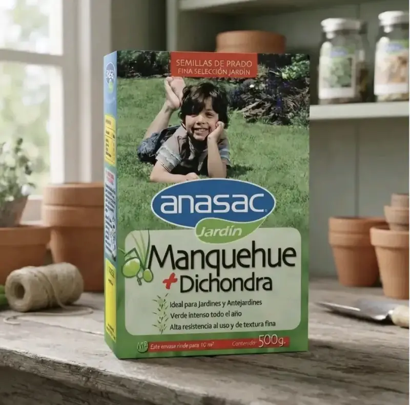 Semillas de Césped Anasac Manquehue + Dichondra 500g - 2